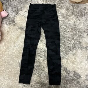 lululemon athletica camo Leggings